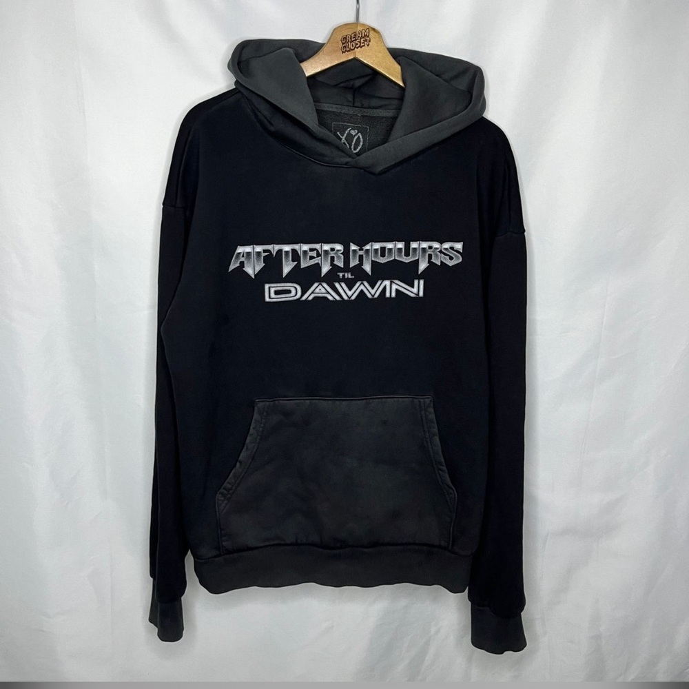After Hours 'Til Dawn Men's Black Graphic Hoodie Sweater